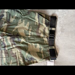 Brand new Forever 21 camo cargo pants